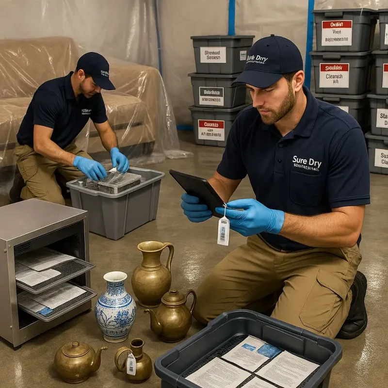 Content Protection and Restoration process in Le Roy, NY