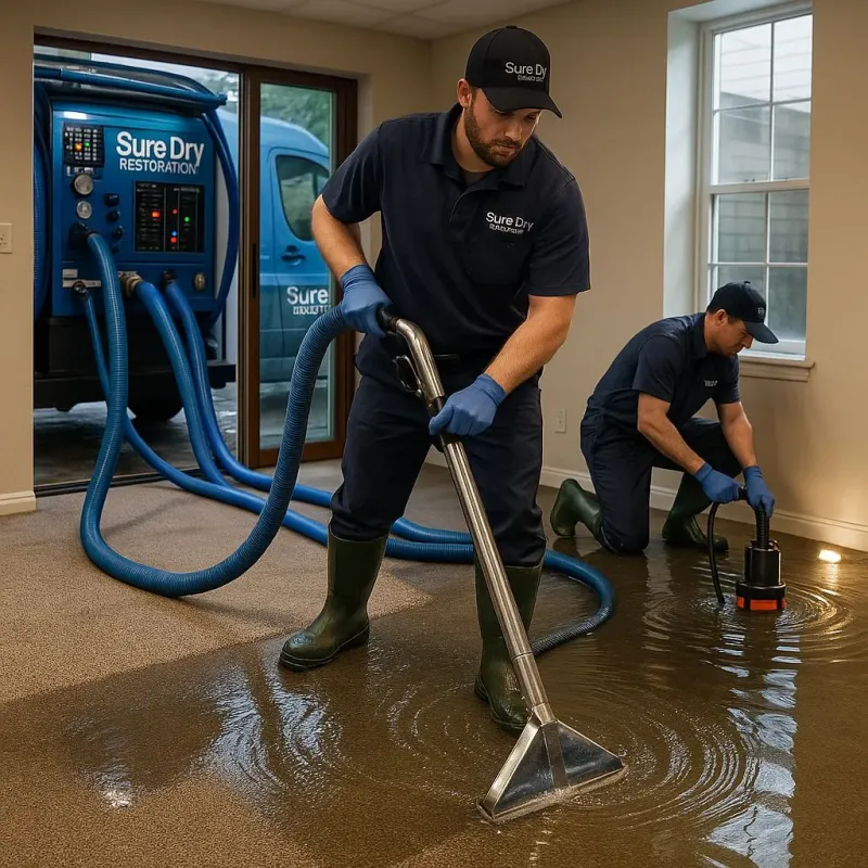 Water Extraction and Removal process in Le Roy, NY